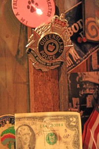 Ask Jeff at Eichardt's about this badge on his wall.