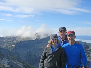 From left to right: Kelly Emerson, Don Otis, Ken Emerson. Photo by the author.