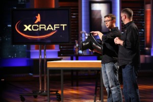 JD Claridge, left, and Charles Manning, right, appear on “Shark Tank.” Photo courtesy of ABC. 