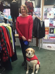 Marilyn Sabella with Drake.