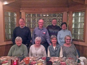 The YAB board. Back row from left to right: Bruce Vogelsinger, Doug Toland, Dan Krabacher (coordinator), Isabel Hollriegel. Front row from left to right: Marilyn George (treasurer), Judy Chittick (secretary), Mary Toland, Kathleen Mulroy. Photo provided by Dan Krabacher.