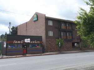 The public market stalls were located on Cedar where LaQuinta Inn stands today.