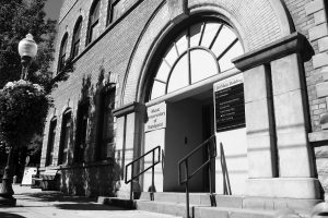 The entrance to MCS. Photo by Ben Olson.